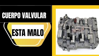 🔥 FALLAS del CUERPO VALVULAR de la Transmisión Automática