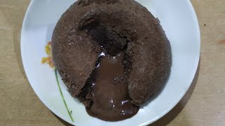 Choco Lava Cake (Eggless) Recipe Easy Step