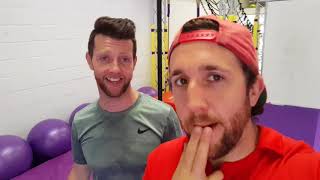 Dan and Jason Frolic Through Frolic Fitness 3: How to Chimney Climb