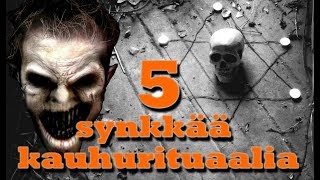 5 synkkää kauhurituaalia | Näitä pelejä et uskalla pelata!