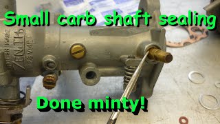 How to seal small carburettor shafts tutorial in less than 1 min #shorts