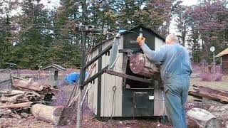 Log Loader Outdoor Furnace