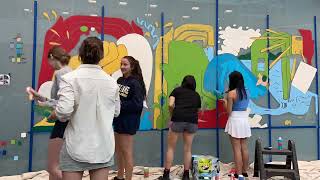 "What Makes this Building Come to Life?" Irving Institute Student Mural