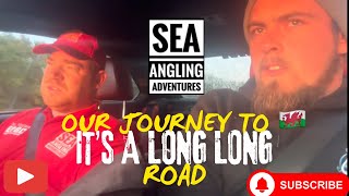 Sea fishing Uk | It’s a long long road 🏴󠁧󠁢󠁷󠁬󠁳󠁿 our journey to wales | Fishing, life and politics 🚨😎🎣