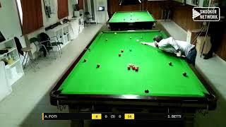 TUSCANY SNOOKER ACADEMY - REG. FIBIS TOSCANA CAT. B 2020/21 - A. FOTI vs S. BETTI