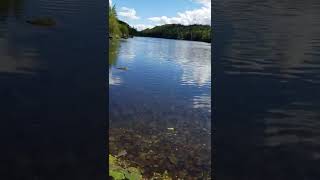 Hiking down to Ravine Lake Alaska