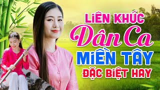 Liên Khúc 10 Bài Hát Dân Ca Miền Tây Đặc Biệt Hay | Giọng Hát Ngọt Ngào MỘC ANH Nghe Là Mê