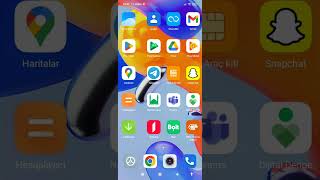 Xiaomilerde uygulama çekmecesi / Application drawer in Xiaomi