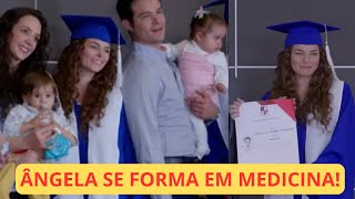 ÂNGELA REALIZA SEU SONHO DE SE FORMAR EM MEDICINA!