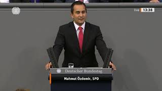 Bundestagsrede von Mahmut Özdemir (SPD) -  "Mehr Frauen in den Deutschen Bundestag" vom 09.10.2020.