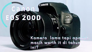 Canon 200D Dengan Fitur Serasa Kamera Pro! | Review 2022 #canon2000d #review #kamera2022