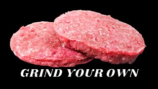 Grind your own Keto Burgers!