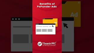 Introducing benefits that you will get by utilizing popunder ads  #popunderads #ppc #shorts