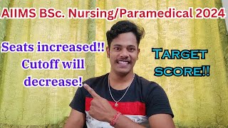 AIIMS BSc. Nursing/Paramedical 2024 Seat Matrix | Cutoff Analysis |