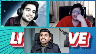 Shwetabh Gangwar Live With Tanmay Bhat & Samay Raina After Controversy