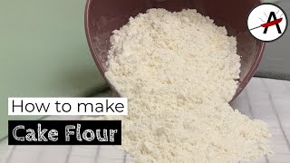 How to Make Cake Flour with All Purpose Flour | Homemade Cake Flour | Cake Flour with 2 Ingredients