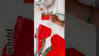 Paithani saree blouse design cutting and stitching #blousedesign #shortsvideo #shortsviral #blouse