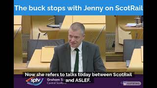 The buck stops with Jenny on ScotRail