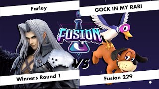 Fusion # 229 - Farley (Sephiroth) vs GOCK IN MY RARI (Duck Hunt) - Winners Round 1