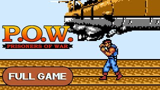 P.O.W.: Prisoners of War NES FULL GAME Longplay Gameplay Walkthrough Playthrough VGL