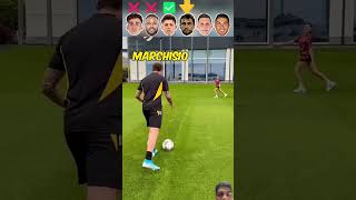 Gavi VS Neymar VS Arda VS Marchisio VS Sule VS Ronaldo Nutmeg Challenge😱