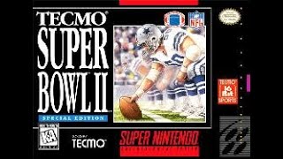 Super Nintendo Longplay - Tecmo Super Bowl II: Special Edition