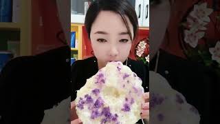 Ice ASMR frozen freezer eating #iceasmr #icebites #asmreating