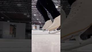 Joining the trend train🚂 #iceskating #adultfigureskater #adultfigureskating #figureskating