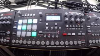 Elektron Analog Rytm - Techno live jam (HD) 2016-01-08