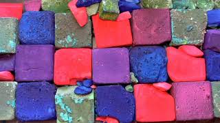 15+Dyed Gym chalk Blocks  || Edit Compilation || Oddly Satisfying || ASMR Astha02