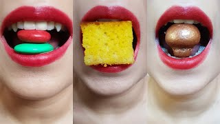 I can eat anything!! | ASMR mashup satisfying eating sound #mukbang #eatingshow