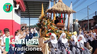 Homenaje a Santa Laura en Jardín