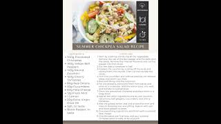 Summer Chickpea Salad Recipe