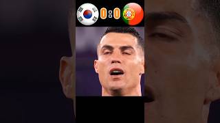 Portugal 🆚 south Korea imaginery match world cup 2026 #football #cr7 #shorts