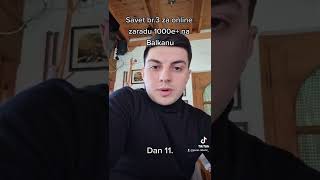 Vlog:Savet br.3 za povećanje produktivnosti dnevnih aktivnosti za online zaradu 1000e+ na Balkanu