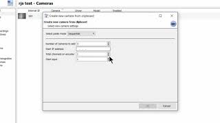 Camera   Copy & Paste method IP addresses