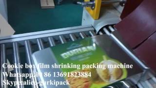 Cookie box thermal shrink packaging machine,sharink machine wrap machine