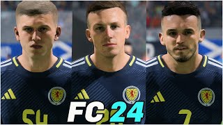 FC 24 | ALL SCOTLAND PLAYERS REAL FACES