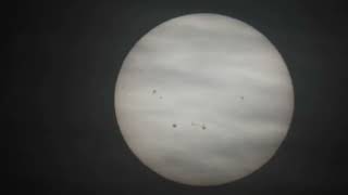 Sun and Sunspots with Nikon P 1000 ! August 21, 2024. Part 2.