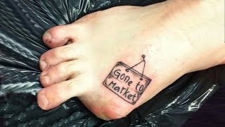 35 Clever Tattoos That Make Smart Use Of The Body