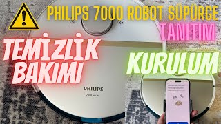 Philips 7000 Serisi Robot Süpürge - Tanıtım, kurulum, temizlik ve özellikleri (PHILIPS HOMERUN 7000)