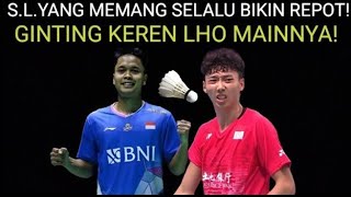 😱 MANTAP NIH GINTING! Anthony Sinisuka Ginting vs Su Li Yang Badminton Bulutangkis