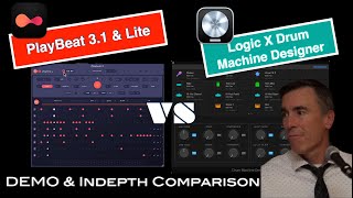 Playbeat 3 vs Logic Drum Machine Designer | In-depth DEMO & Comparison