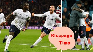 Kloppage Time: 94th min winner from Sadio Mane gives a dramatic win to Liverpool against Villa