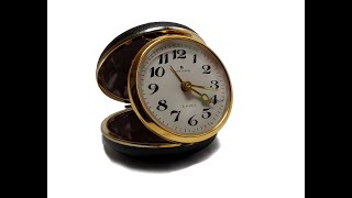 Folding Alarm clock Junghans #AntiqueClocksDepot