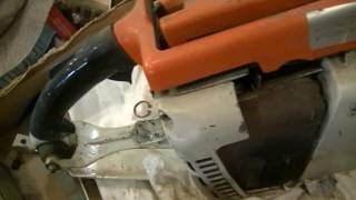 Stihl 051 AV Bar Oiling Problem - Solved - zeketheantiquefreak