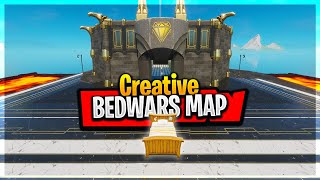 Fortnite Bedwars Map Showcase! (Map Code Included)