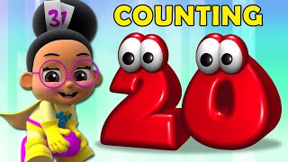 Learn To Count With Millie Maths Counting From 1 To 20 | Fun Learning & Educational Videos for Kids