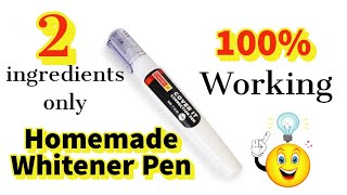 Homemade Correction Pen | How to make whitener pen | Back to school craft | Almin Creatives