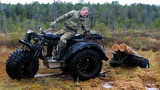 Строительство избы в лесу. Этап первый - подготовка.